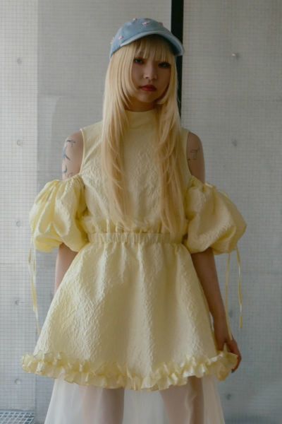 CEREAL | FRILLY PIXY DRESS #yellow thank you♡ rednote ID